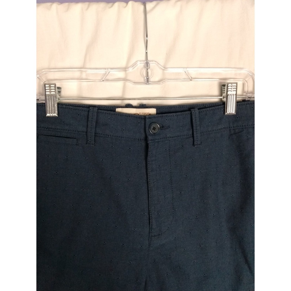 Penguin Shorts Mens Size 32 Blue Chino Flat Front Adult Casual Preppy - Picture 2 of 10